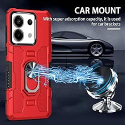 EUAGVQY for Xiaomi Redmi Note 13 Pro 5G Case,Heavy