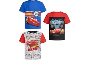Disney Cars Lightning McQueen Pixar Graphic T-Shirt (Sets) Tow Mater Doc Cruz Finn Outfit Tee Toddlers Birthday Kids Clothes