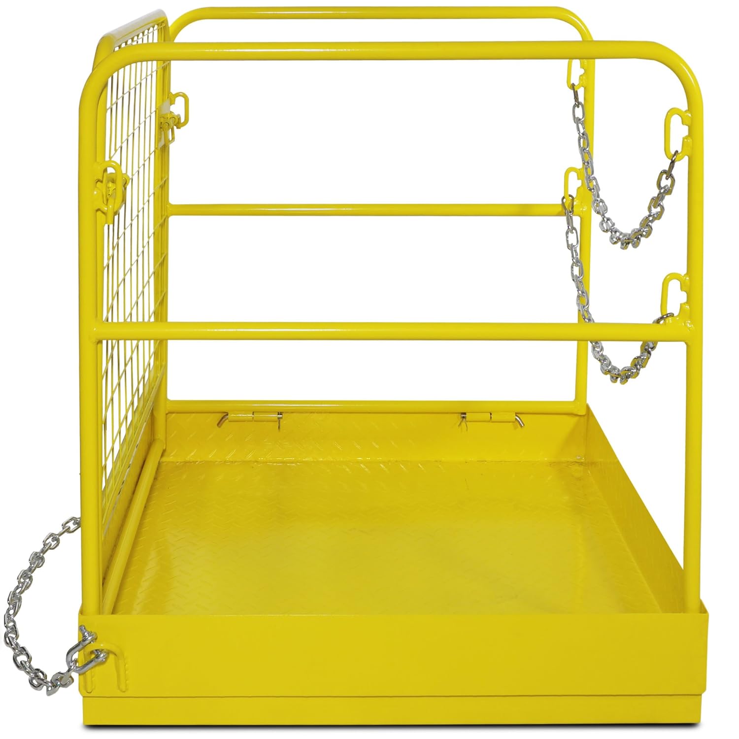 Titan Attachments Forklift Safety Cage Work Platform Collapsible Lift