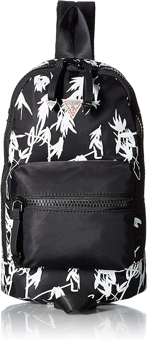 guess mini backpack white