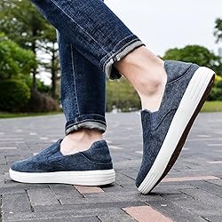 konhill Men's Slip on Fashion Sneaker - Classic