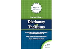 Merriam-Webster's Dictionary and Thesaurus, Newest Edition, Kindle Edition