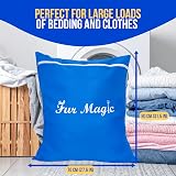 Fur Magic Pet Laundry Bag Large Blue for Dog Cat Fur Removal view 5