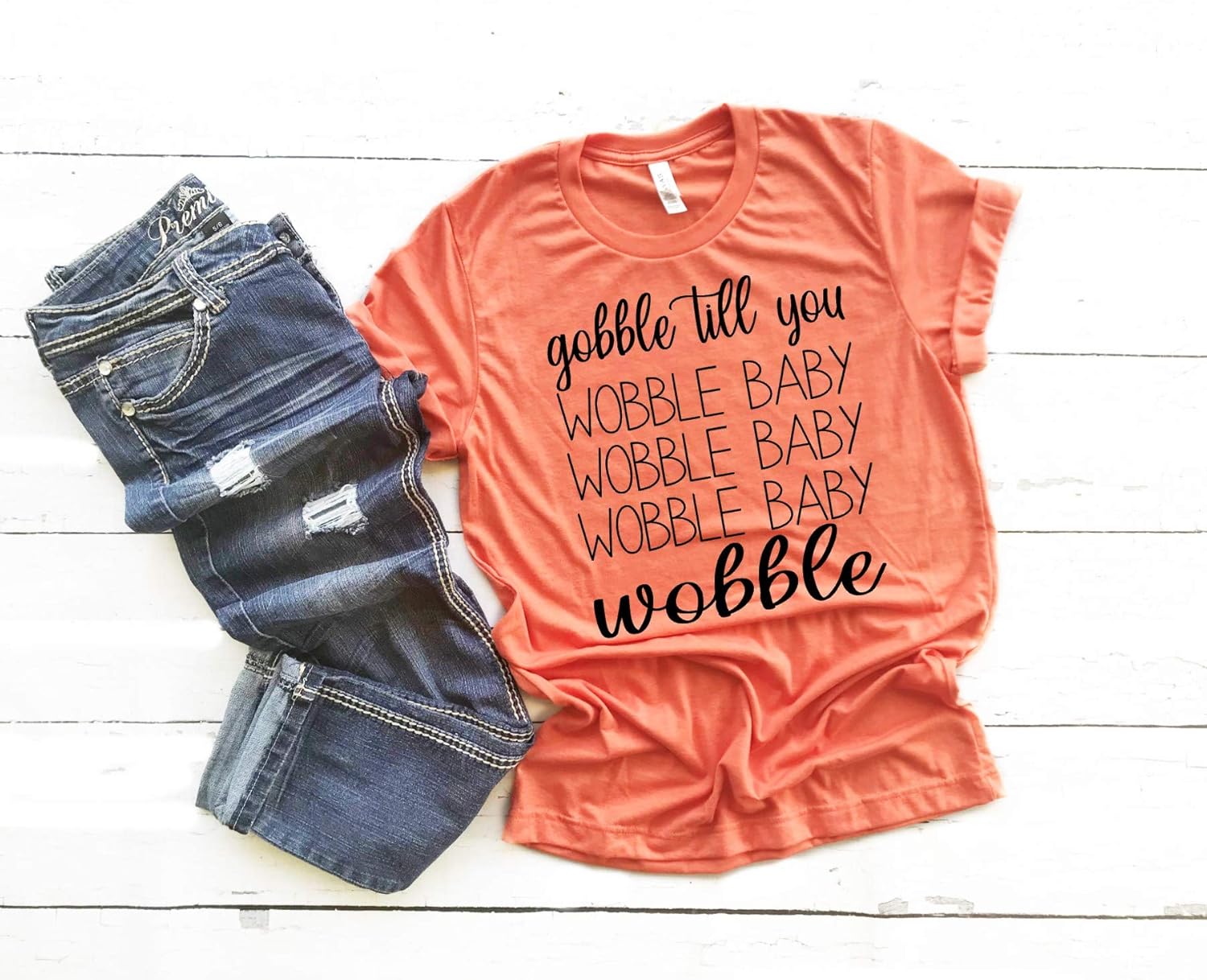gobble til you wobble baby shirt
