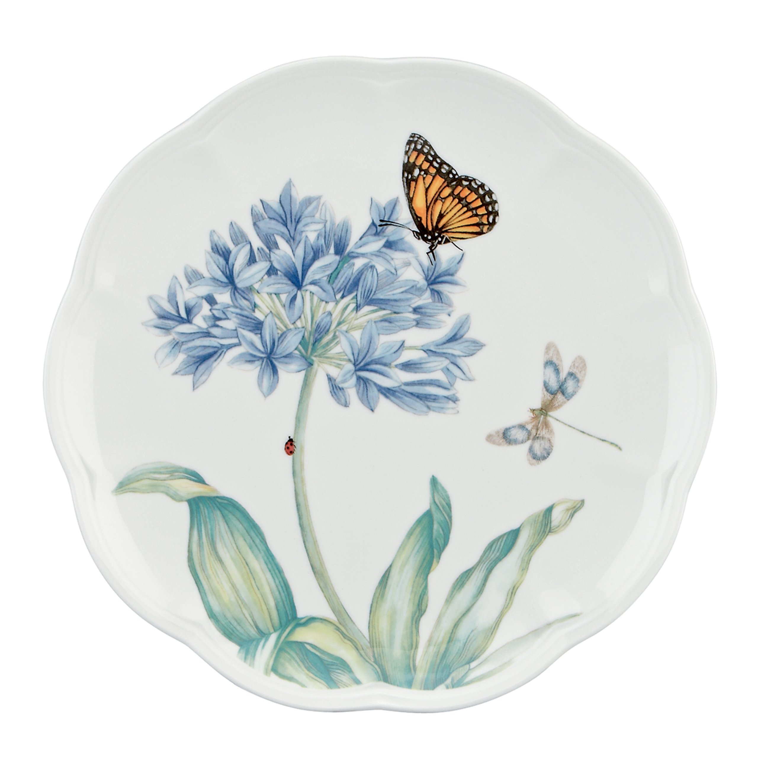 Lenox Blue Butterfly Meadow Accent Plate, 1.10 LB Buy Online in United
