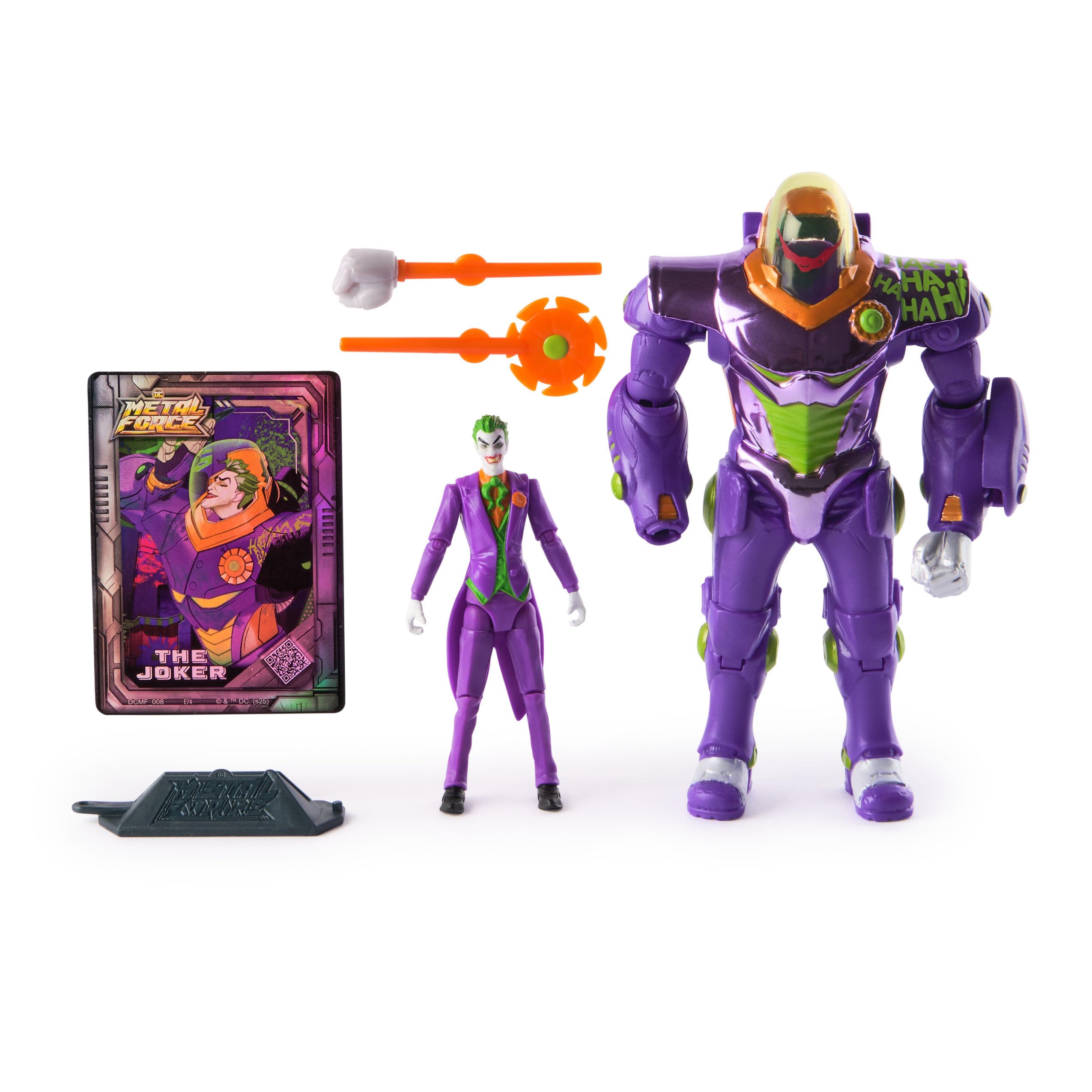 DC Comics Metal Force The Joker Transforming Action Figure