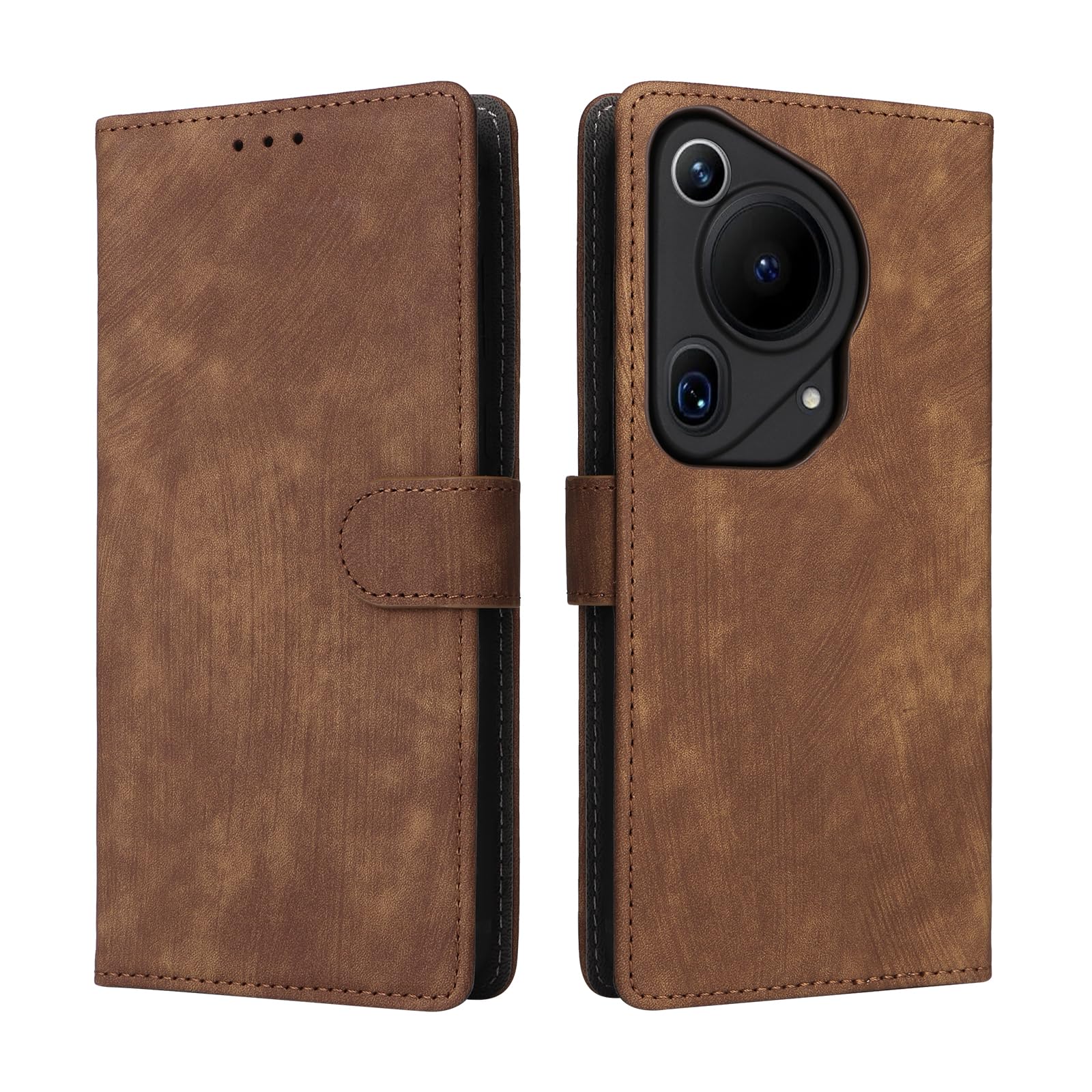 Compatible with Huawei Pura 70 Ultra 5G Case with Wallet, Flip Cover with Card Holder Kickstand, Protective Purse RFID Blocking Case for Huawei Pura 70 Ultra 5G-02
