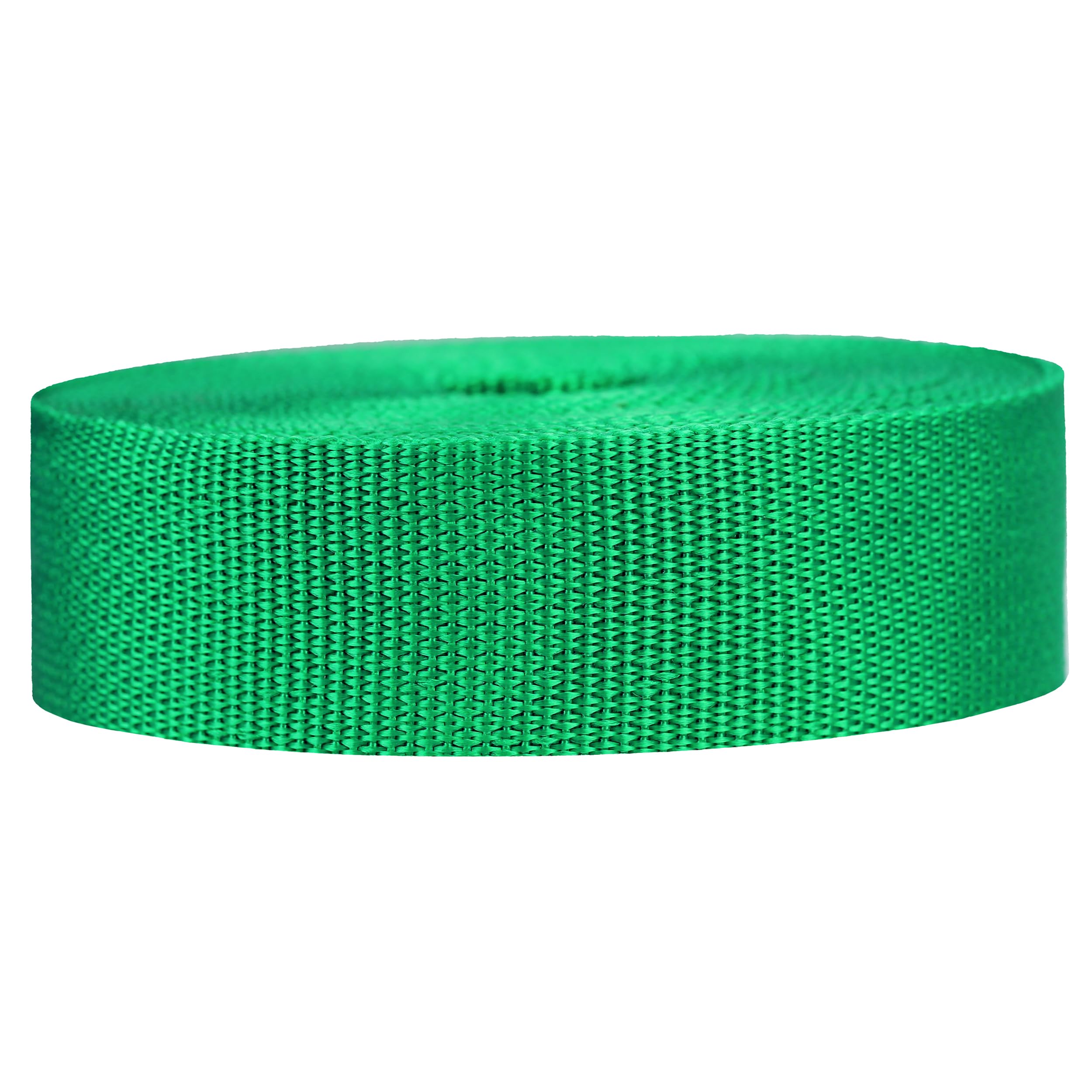 Strapworks Poly Strapping for Outdoor DIY Gear Repair, Pet Collars, Crafts – 1.5 Inch, Polypropylene, Kelly Green, 1.5" x 25 Yard
