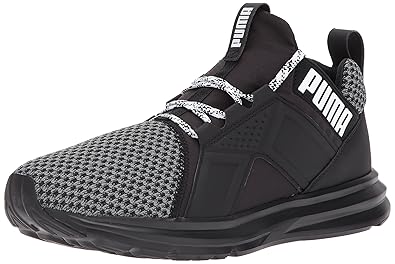 puma enzo black and white