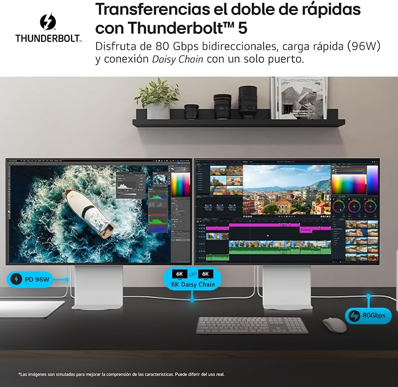 Monitor Ultrafine 32U990A-S - 32'', 6K(6144 x 3456), Plateado