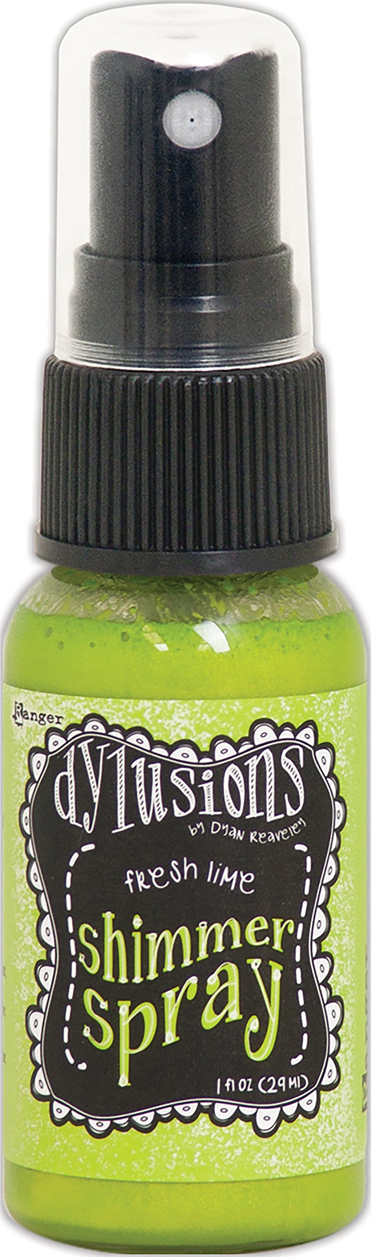 Ranger Dylusions Shimmer Fresh Lime Spray, Synthetic Material, Green, 29 ml (Pack of 1)