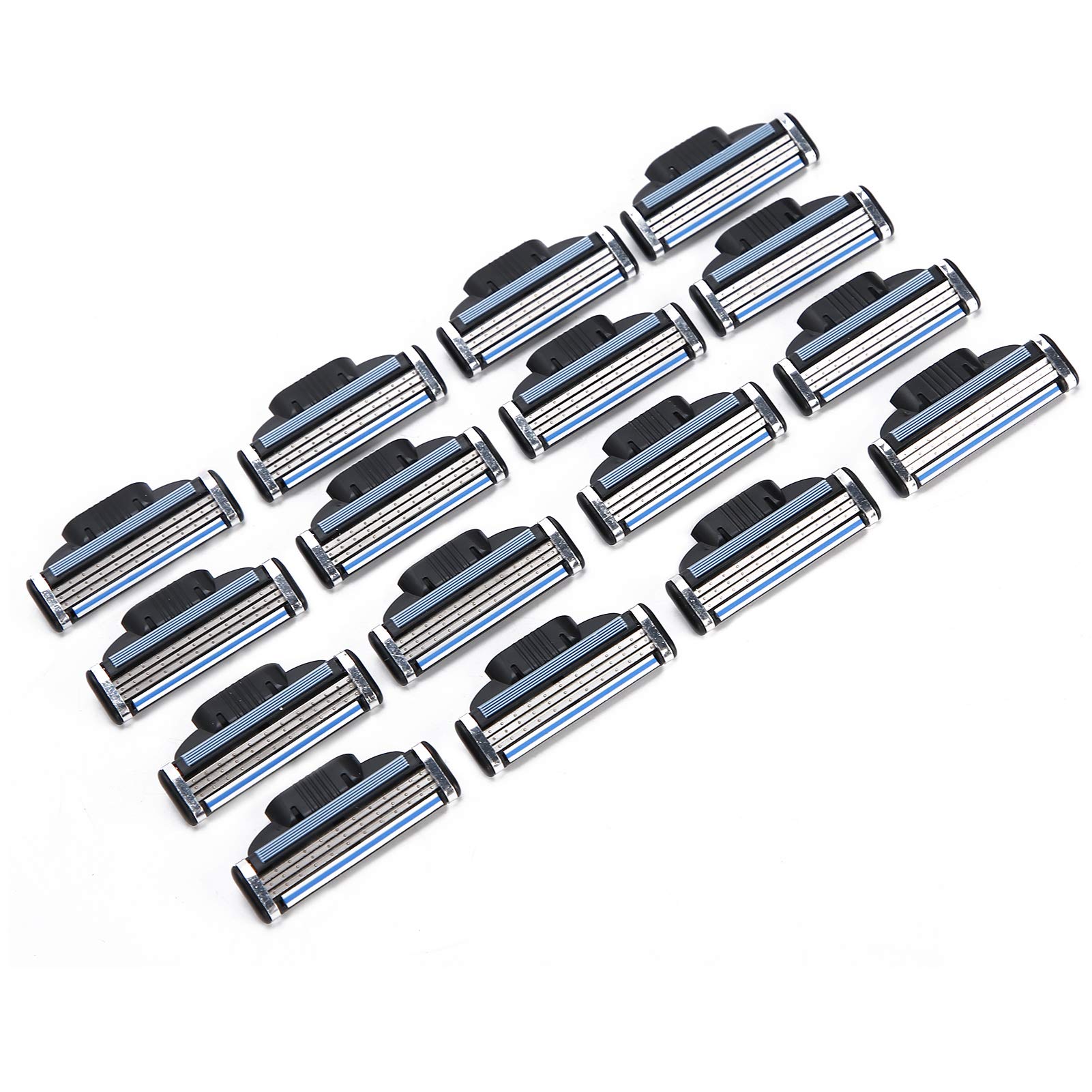 Barber Razor Blade, Universal Men Razor Blade, Convenient Elastic Sensor 3 Layered for Men Salon Shop Home Professional