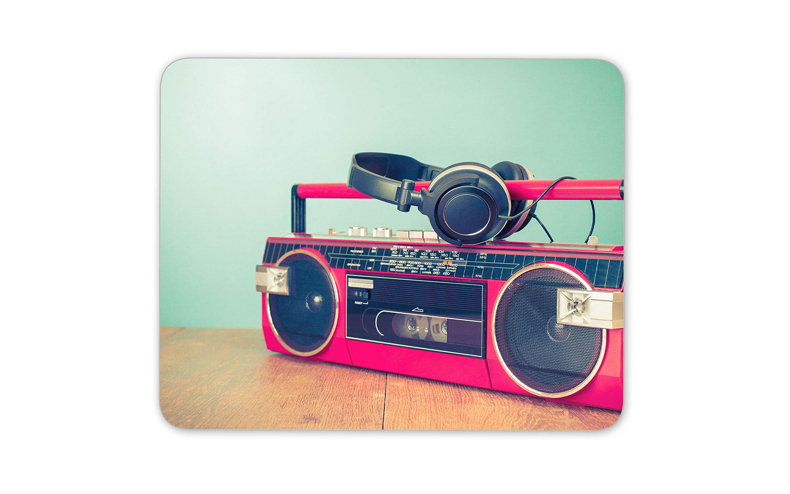 Destination Vinyl Ltd Retro Ghetto Blaster Cassette Mouse Mat Pad - Computer #14276