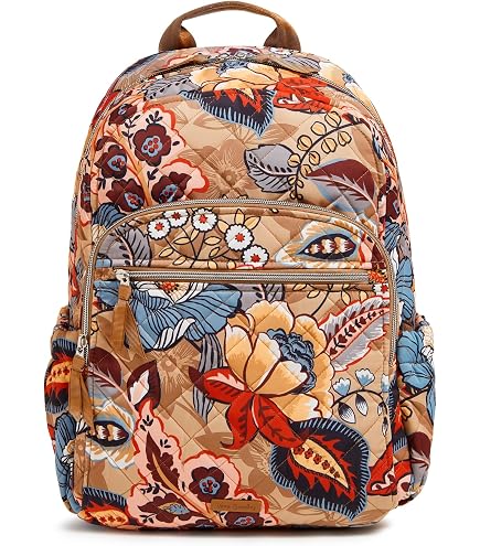 Amazon.com: Vera Bradley Essential Backpack Quilted Cotton  display picture 1