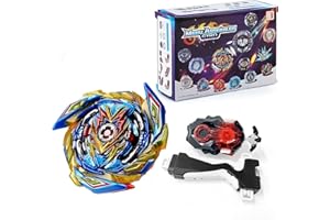 Hozuumo Bey Battling Top Burst Gyro Toy Set, with Gyro Launchers and Handle Combat Battling Game, Gift for Kids Children,B-163