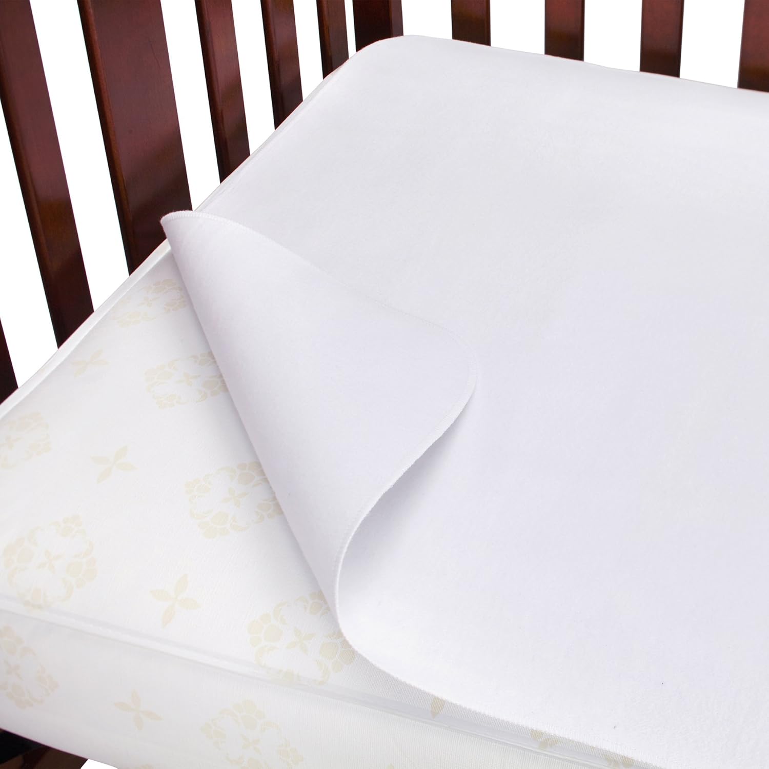 carter's keep me dry fitted quilted crib pad