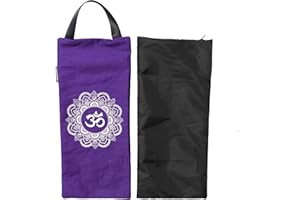 YOGALATEST Yoga Sand Bag - Cotton Unfilled for Yoga Weights and Resistance Training, Size- 7.5" X 17"