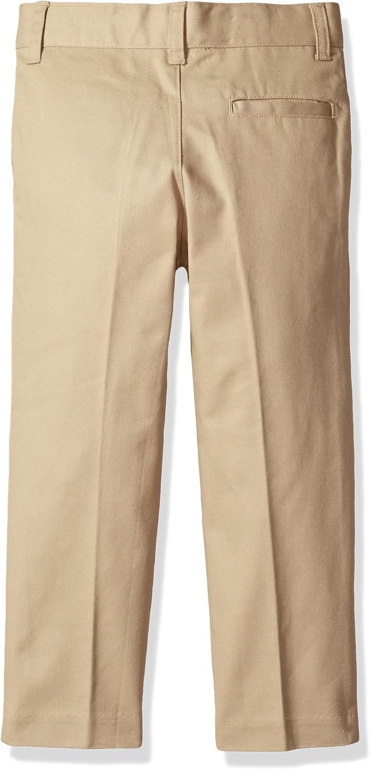 Classroom School Uniforms Boys Flat Front Pant: Clothing