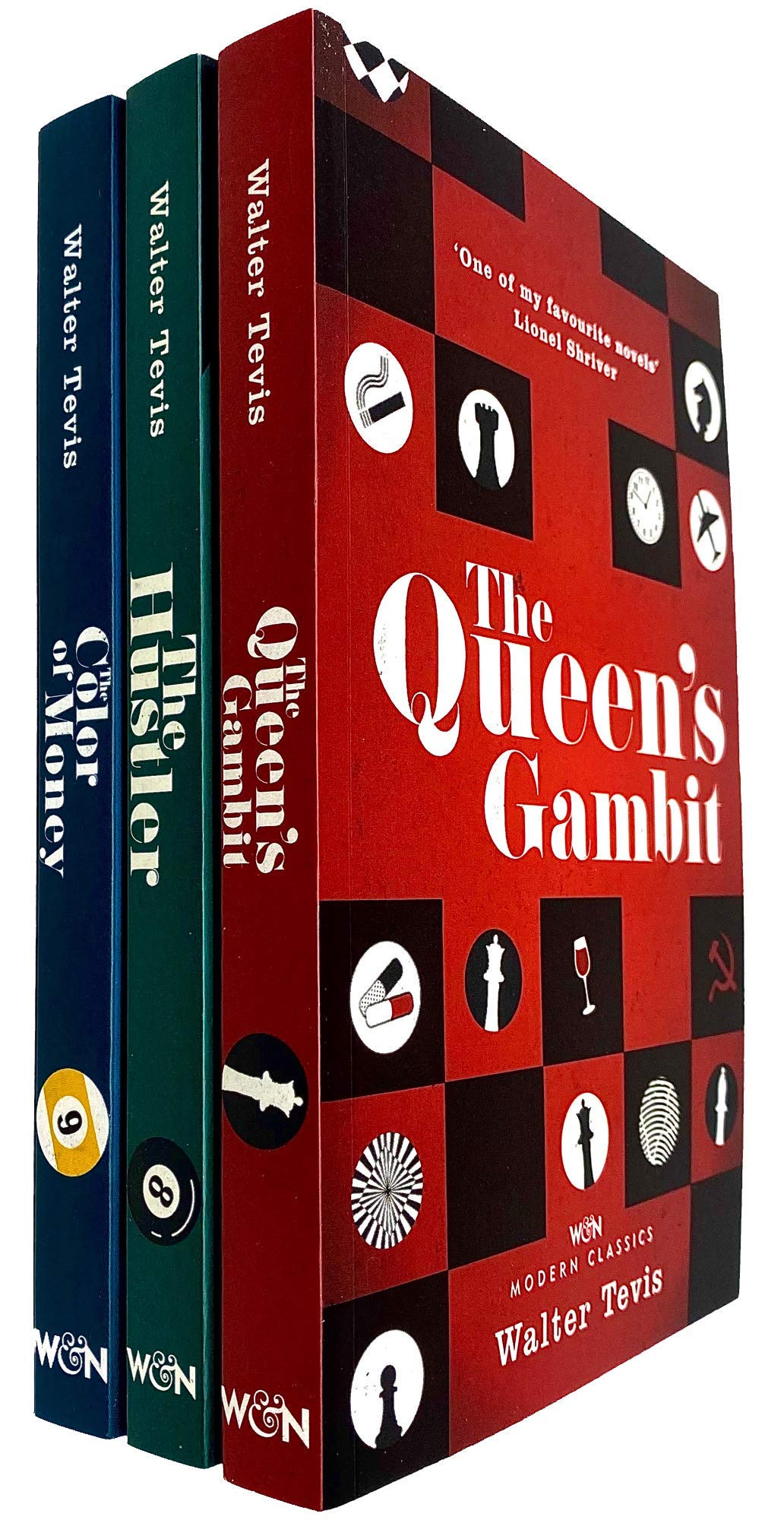 The Queen S Gambit Series 3 Books Collection Set By Walter Tevis The Queen S Gambit The Hustler The Color Of Money Netflix Walter Tevis The Queen S Gambit By Walter Tevis 978