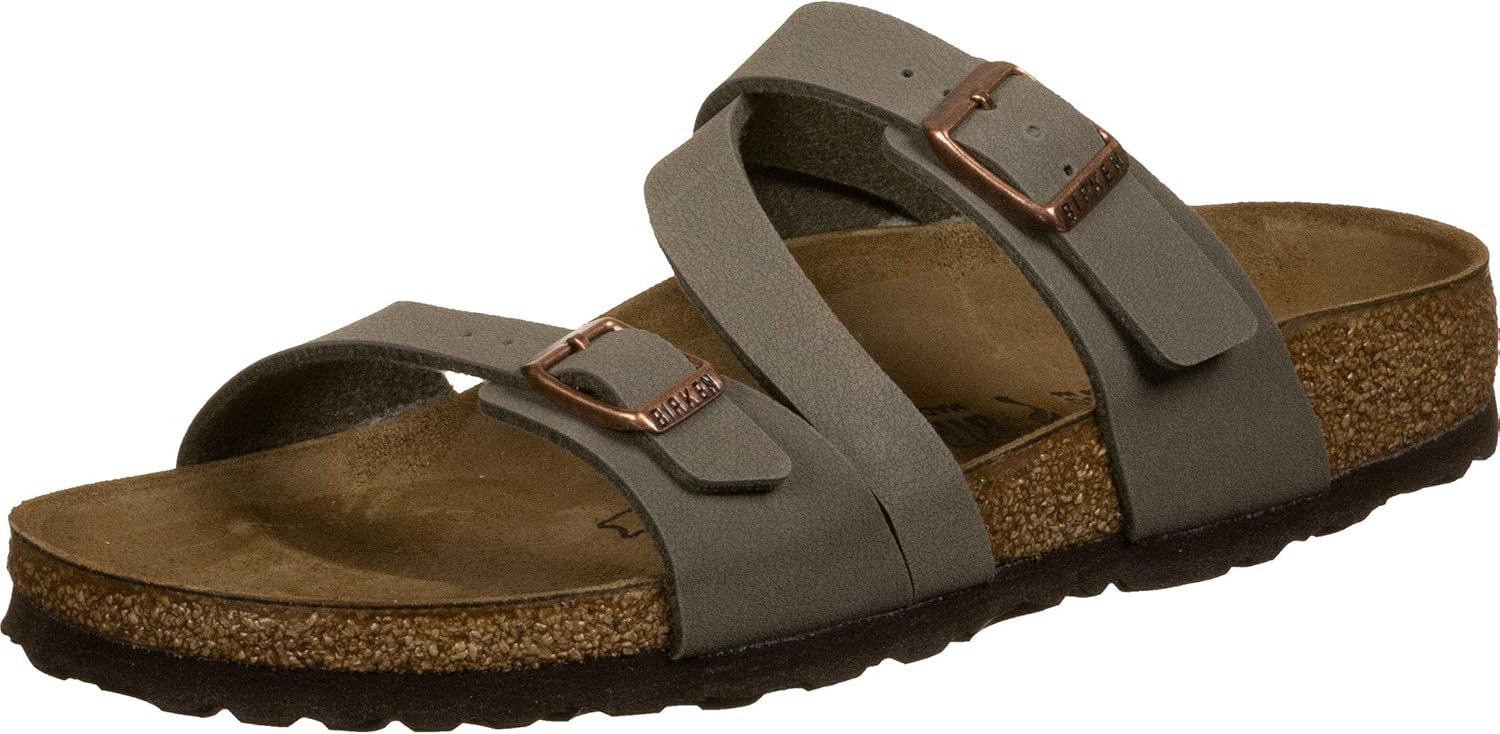 Birkenstock Women's Sandales Salina BirkoFlor Nubuck Stone Amazon.co.uk Shoes & Bags