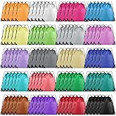 Grneric Drawstring Backpack Bulk 100Pcs Cinch Bag, Polyester Drawstring Bags for Gym Beach Sports Short Trip Party (20 Colors)