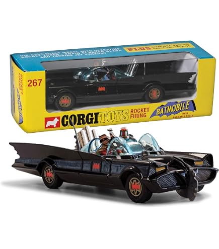 Amazon.com: Mattel Hot Wheels 1:18 1966 TV Series Batmobile : Toys