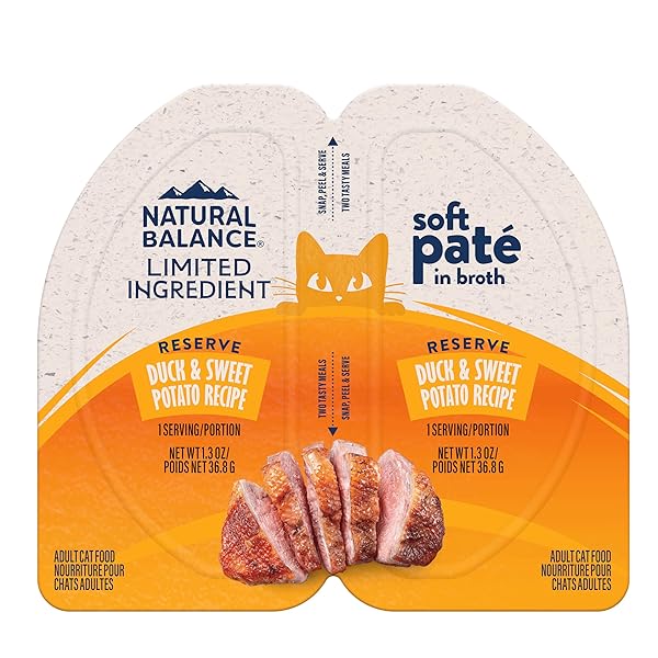 NATURAL BALANCE LIMITED INGREDIENT RESERVE SPLIT CUP DUCK...