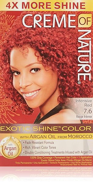 Amazon Com Creme Of Nature Exotic Shine Color With Argan Oil