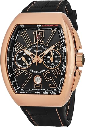 Franck Muller Vanguard Mens Rose Gold Automatic Chronograph Franck Muller