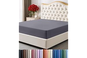 Utopia Bedding Queen Fitted Sheet - Bottom Sheet - Deep Pocket - Soft Microfiber - Shrinkage and Fade Resistant - Easy Care -