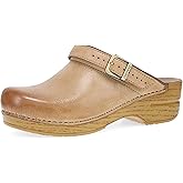 Dansko Ingrid Sling Back Mule Clog for Women - Anti-Fatigue Rocker Bottom Promotes Forward Foot Motion - Premium Leather Uppers for Long-Lasting Wear