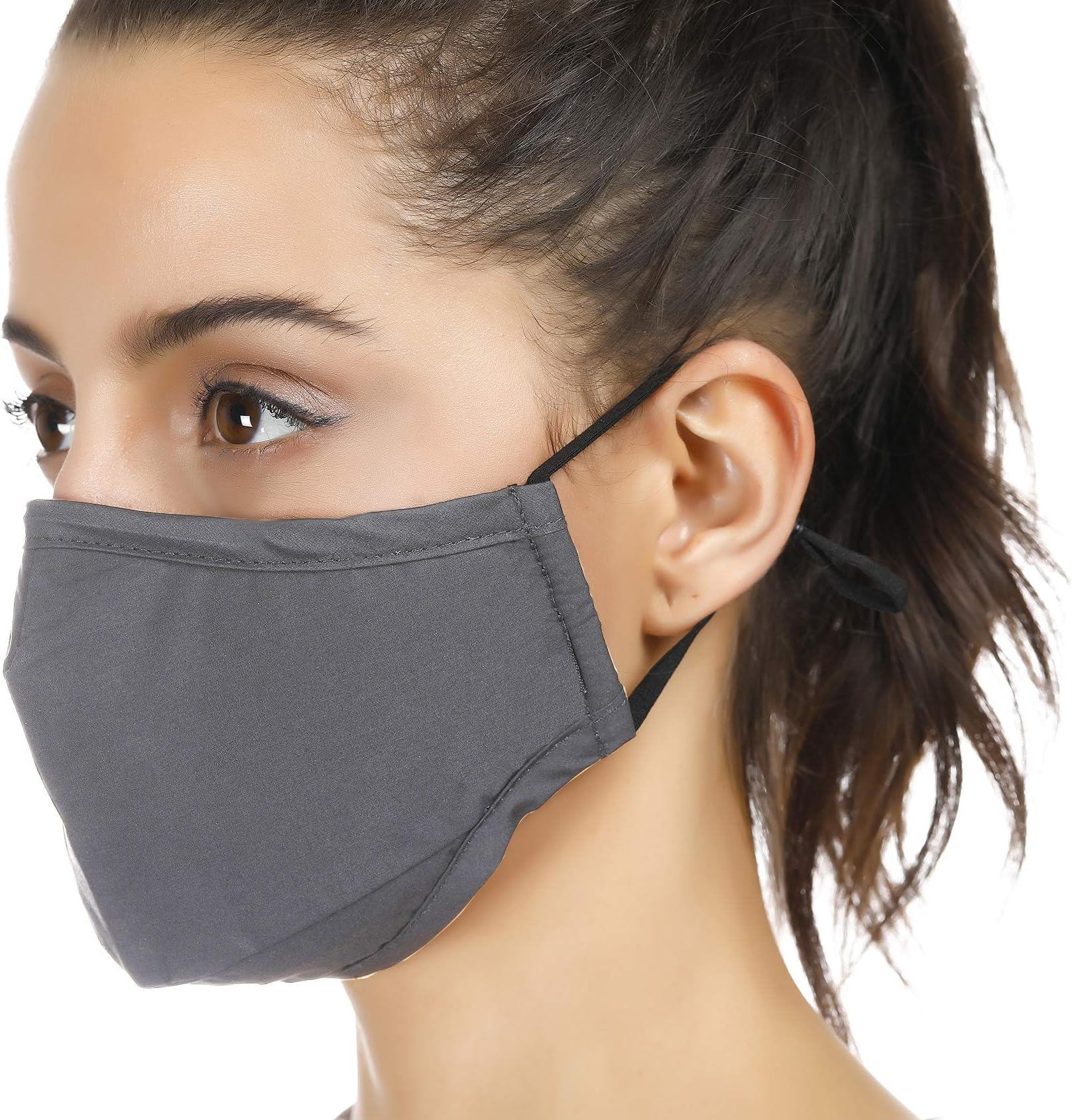 N95 Dust Mask Can Be Washed Reusable and Smoke Pollution Mask with 2 Filters One Size