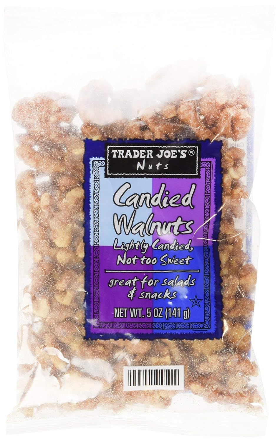 Trader Joe's Candied Walnuts (5 Oz) PACK OF 4 Grocery