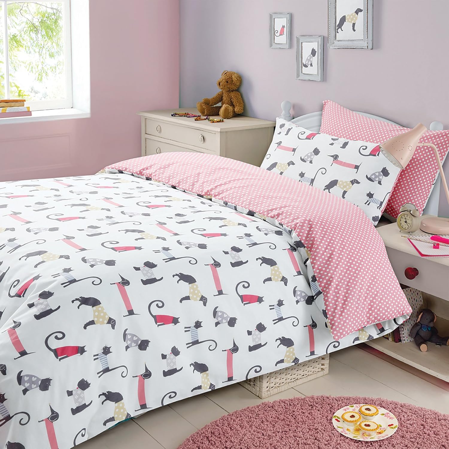 girls double duvet set