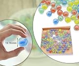 ARSUK Cat’s Eye Glass Marbles 40pc 250g 15–16mm Colourful Beads view 2