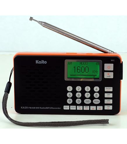 Amazon.com: Kaito KA1103 Worldband Radio (Dark Gray) : Electronics