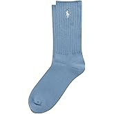 POLO RALPH LAUREN Women's Casual Solid Color Crew Socks (1-Pair)