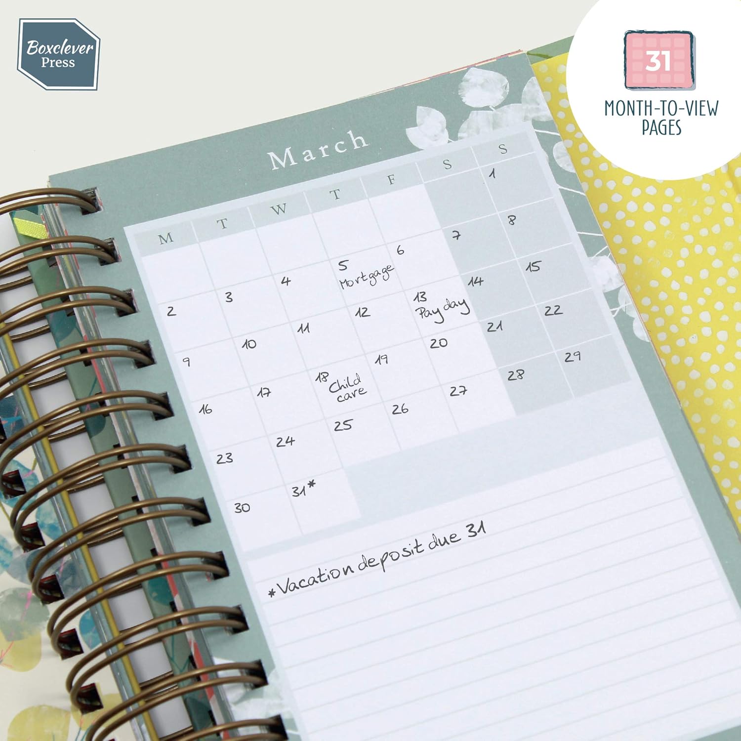 Boxclever Press Portable Budget Planner with Pockets. Bill Organizer with Expense Trackers. Take Control of Your Personal Finances with This Undated Monthly Planner. Compact Size 7 x 4.5ins : Office Products