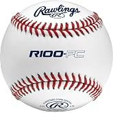Rawlings | Pro Comp Practice Baseballs | Collegiate / High School / Travel | Flat &amp; Raised Seam Options | 12 Count