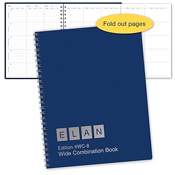 Amazoncom Libro De Planificación Y Registro De Combinación