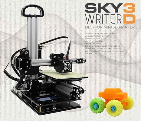 Skywriter3d Desktop 3d Printer Amazon Com Industrial Scientific
