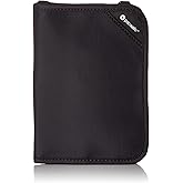 Pacsafe Rfidsafe V150 Anti-theft Blocking Compact Passport Wallet, Black