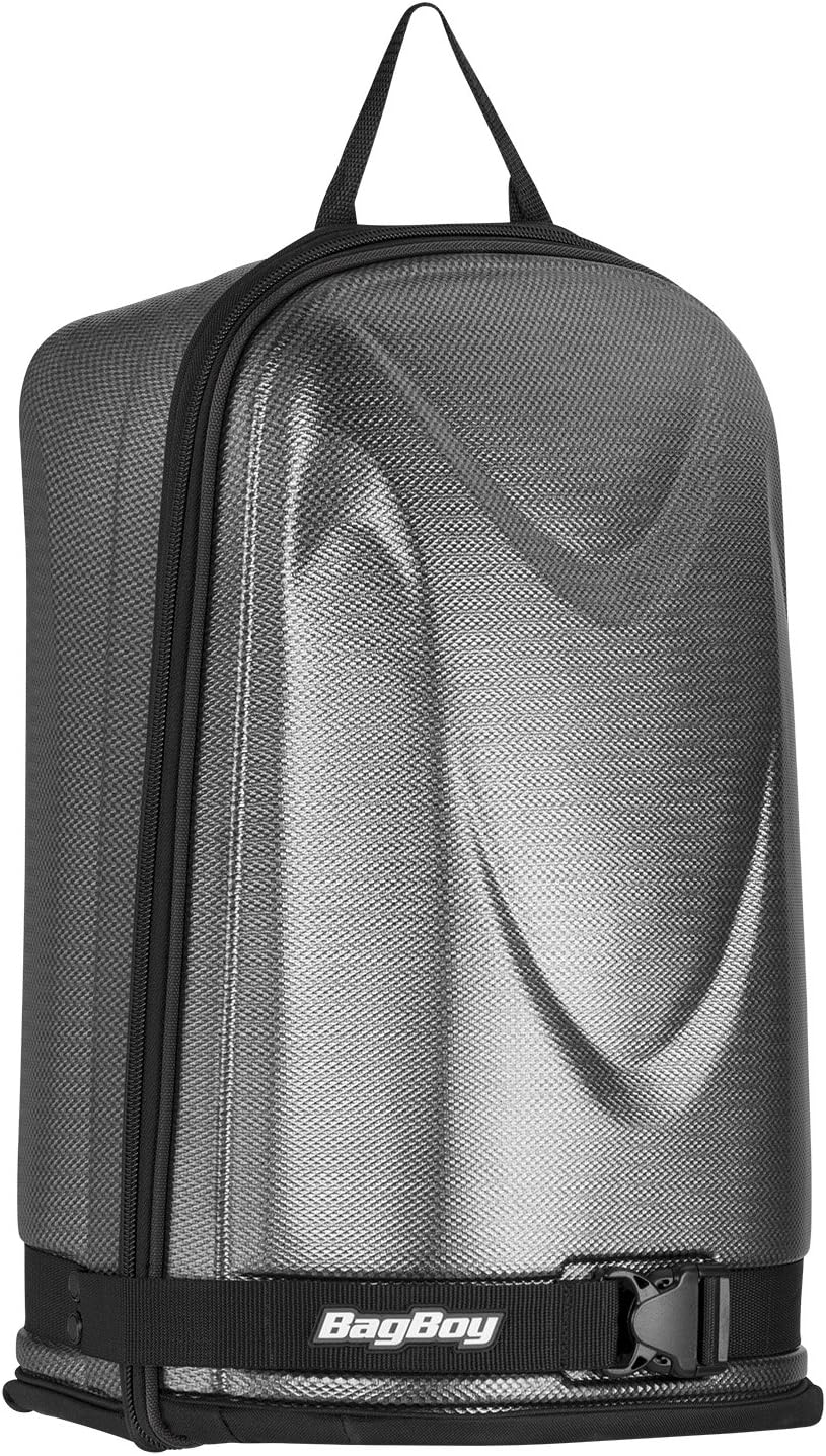 Bag Boy T-10 Hard Top Golf Travel Cover, Black/Graphite, Black/Charcoal - Image 5