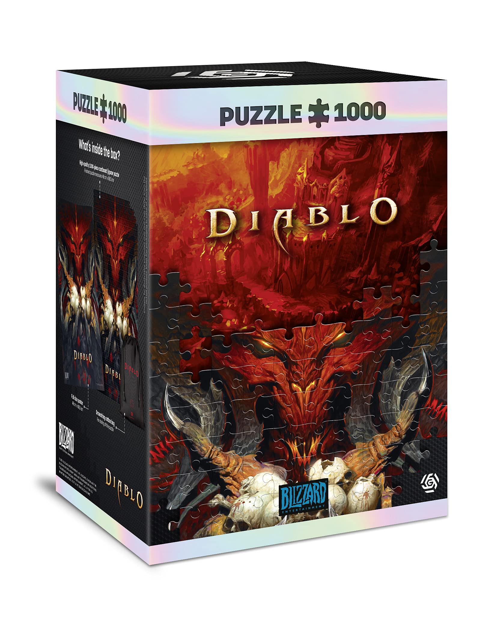 Good Loot Teufel: Lord of Terror Puzzles, Diablo: Lord Of Terror, 1000 pcs 7