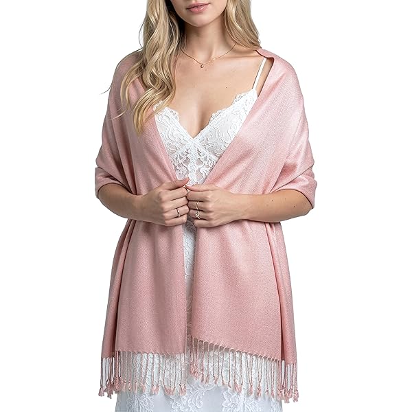 SERENITA Pashmina Shawls Wraps for Women. Dress Cover Up Formal. Cashmere  Feel Wrap for Evening Dress. at Amazon Women's Clothing store