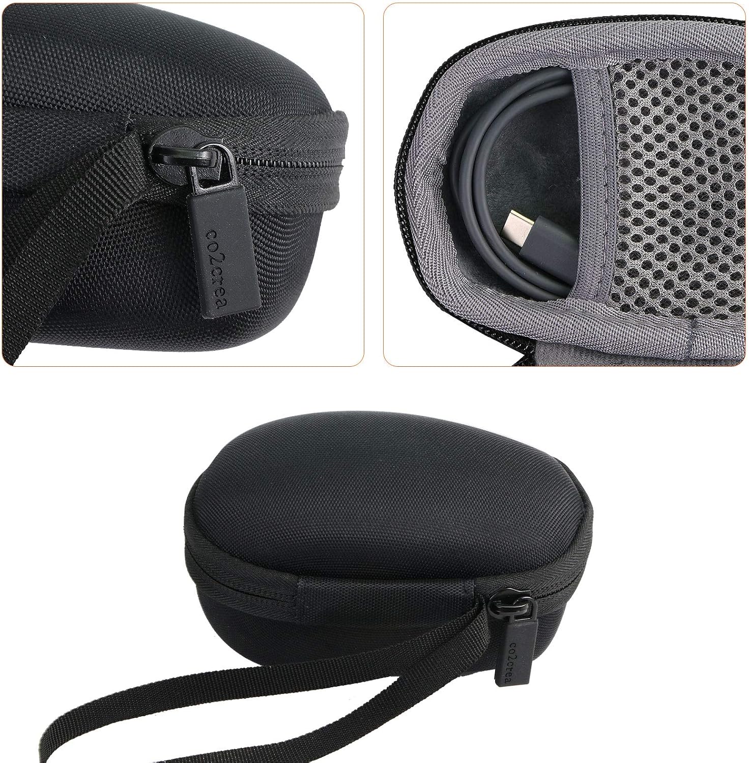 co2CREA Hard Travel Case for Logitech MX Anywhere 3S Anywhere 3 Anywhere 2S Anywhere 2 Wireless Bluetooth Mouse, Case Only - Image 5