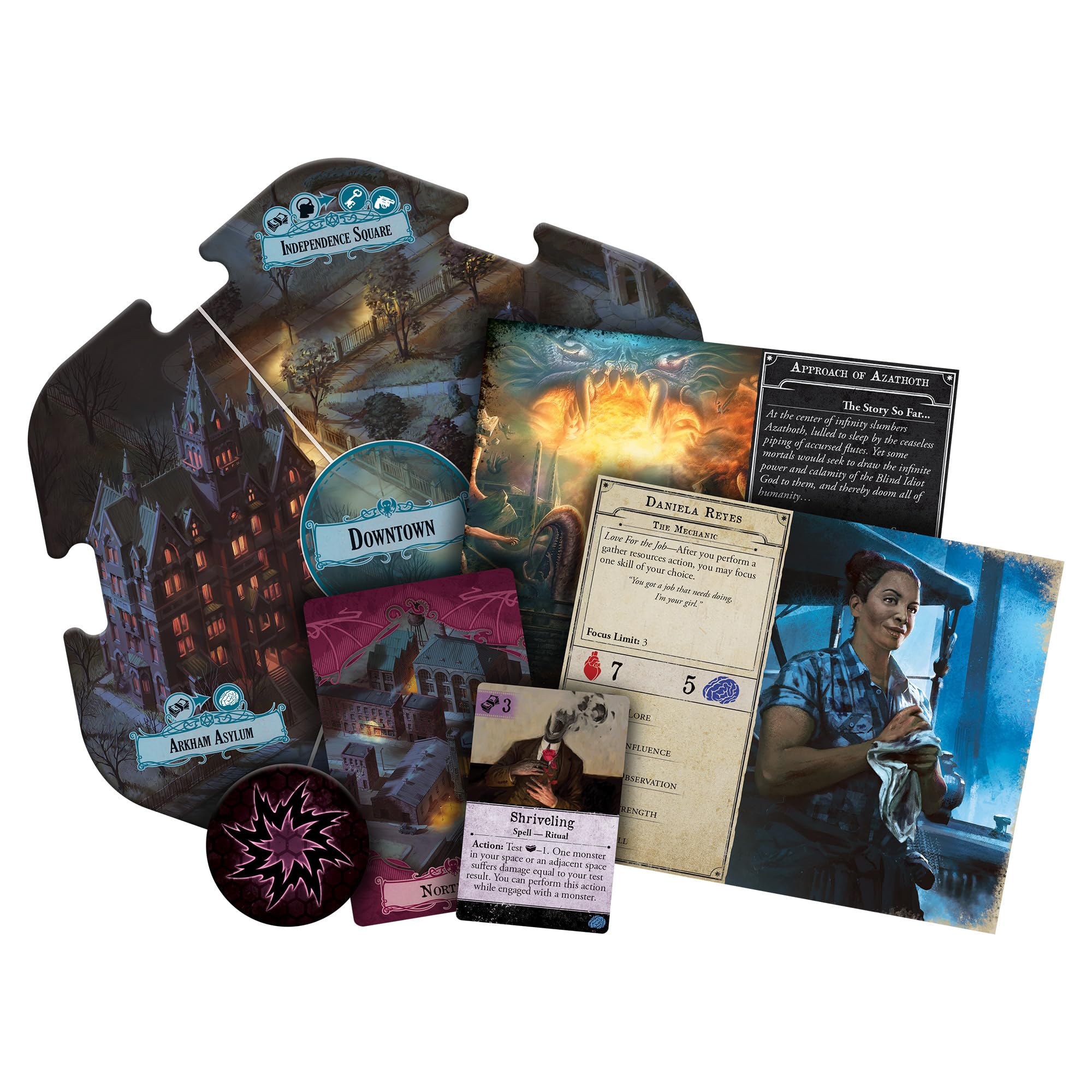 Fantasy Flight Games FFGAHB01 Arkham Horror Third Edition, Multicolor
