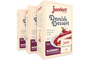 Junket Raspberry Danish Dessert, 4.75 Ounce (Pack of 3)