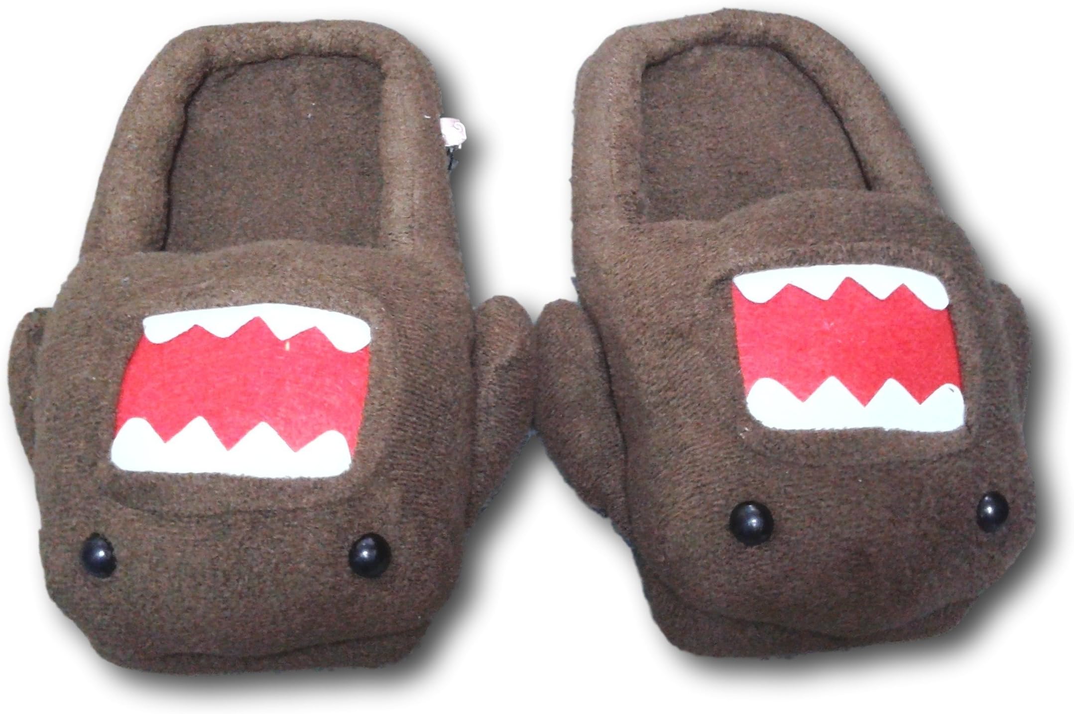 PiratePlushStore Domo Kun Cosplay Adult Plush Rave Shoes Slippers 11"
