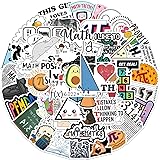 50Pcs Funny Math Stickers for Kids Students Math